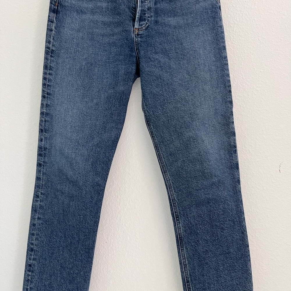 Agolde Riley Crop Jeans - Picture 2 of 8